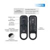 Bluetooth Wireless Remote Shutter Release for Canon EOS R R3 R5 G7X Mark III SX7