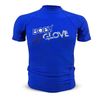 Body Glove - Junior’s Basic Fitted Short Sleeve Rash Guard, Royal, 10