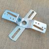 Adjustable Combination Light Fixture Bracket Bar Cross Bar Sconce or Ceiling