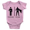 Your Dad My Dad Babygrow