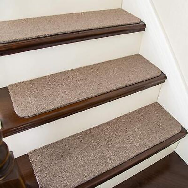 COSY HOMEER Stair Treads Non-Slip Carpet Mat 28inX9in Indoor Stair Runners fo...