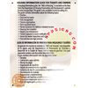 11" X 8-1/2""Housing Information Guide" Metal Sign