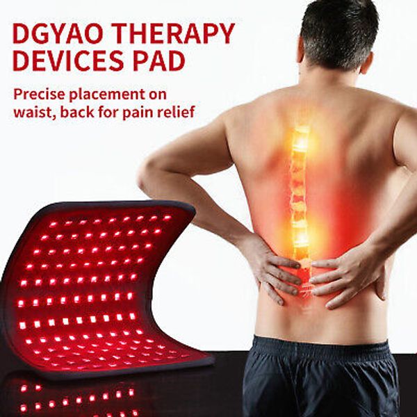 880nm Infrared Red Light Therapy Device Wrap Belt For Back Arthritis Pain Relief