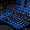 Stark USA 53PCS 1/4" DR Deep & Shallow Socket SAE/Metric Extension Bar Ratchet