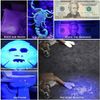 Ultrafire Uv Blacklight Flashlight 30X Brighter Adjustable Zoom Pet Urine Det...
