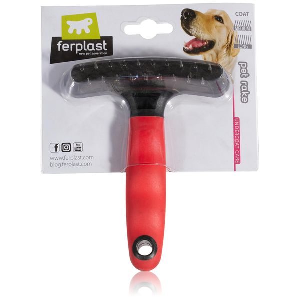Ferplast Gro 5852 Dog Rake Comb, 11 x 15.5 cm