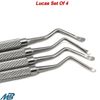 Dental Periodontal Extraction Lucas Bone Tooth Cryst Removal Socket Currettes 