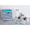 DII Stripe, 100% Polyester, Nautical Blue, 11x11x11