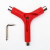 Hiromarujp Skateboard Adjustment Tool Set, red