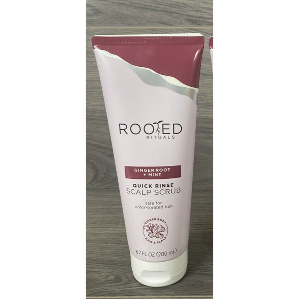 Rooted Rituals Ginger Root and Mint Quick Rinse Scalp Scrub 6.7 fl oz