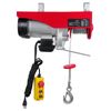 Electric Hoist 440lbs Crane Winch with Wired Remote Control 480W 110V