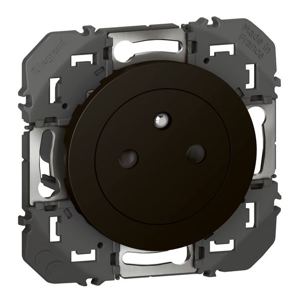 Legrand - Socket 2P+T Surface Dooxie 16A Black