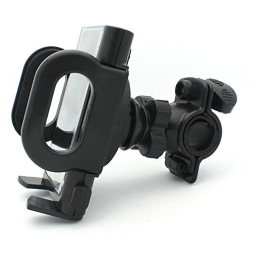 Universal Rotating Bicycle Mount Bike Handlebar Cell Phone Holder for Verizon Motorola DROID RAZR MAXX HD - Verizon Motorola Droid Turbo - Verizon Motorola Droid Turbo 2