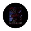 Hot Wheels - Hot Wheels Neon Car with Logo PopSockets with Interchangeable PopGrip