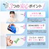Magic toilet 4 times x 2 pieces set Blindfold poncho/disposal bag/pocket tissue with portable toilet