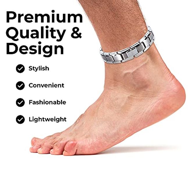 Titanium ankle deals bracelet