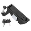 Compression Latch Zinc Alloy Compression Latch Lock Adjustable Lever with Locking Trigger Lock for RV Marine Boat Cabinet Toolbox