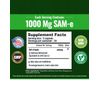 SAM-e 1000mg, High Potency  Anxiety Relief Mood Liver & Joint 120 Caps