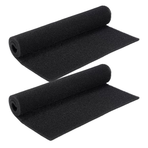 2Pcs Dust Filter Foam Sheet, Air Conditioner Purifier ,Cut To Fit Air Filters