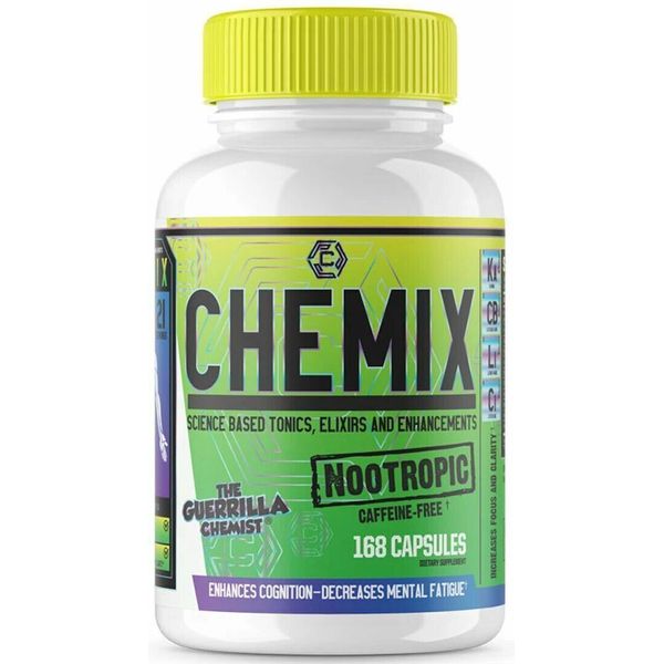 Chemix NOOTROPIC Caffeine Free Mental Enhancement  168 Capsules