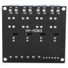Solid State Relay Module, 4 Channels Solid State Relay Module DC-AC 5V High Level Trigger with Fuse 2A