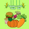 Vegetables & Snacks Coloring Book
