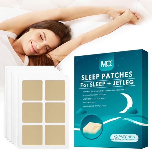 Leikedun 42Pcs Sleep Patches,Sleep Patches for Adults,Sleepy Patch Improve Quality Sleep,Sleep Stickers Helps Quickly Sleep