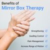 Edge Mobility System Folding Mirror Therapy Box (Hand/Wrist)
