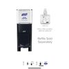 Purell ES 6 Automatic Floor Stand Sanitizer Dispenser Graphite/Black 7216-DS
