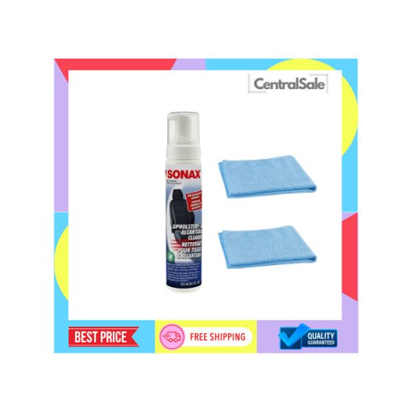 Sonax Upholstery & Alcantara Cleaner 250ml + 2 Free Towels FREE SHIPPING