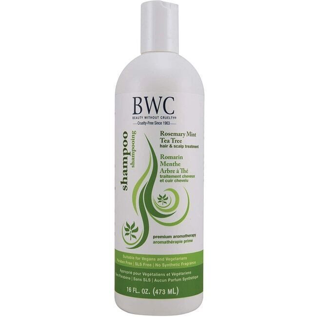 Beauty Without Cruelty Rosemary Mint Tea Tree Shampoo 16 fl oz Liq