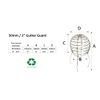 Gutter Pipe Leaf Wire Balloon 50-63mm