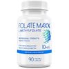 FolateMaxx L-Methylfolate 10 mg 90 Capsules Active Folate Non-GMO Methyl Folate, 5-MTHF