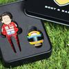 Ayrton Senna F1 Golf Divot Tool & Ball Marker