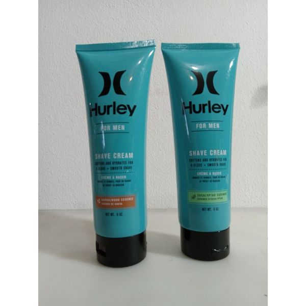 Hurley Shave Cream For Men Tee Tree Essence Softens & Hydrates for Smooth Shave