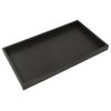 boxdisplays Standard Full Size Plastic Stackable Utility Tray (1.5 inch deep) - BD1-2P