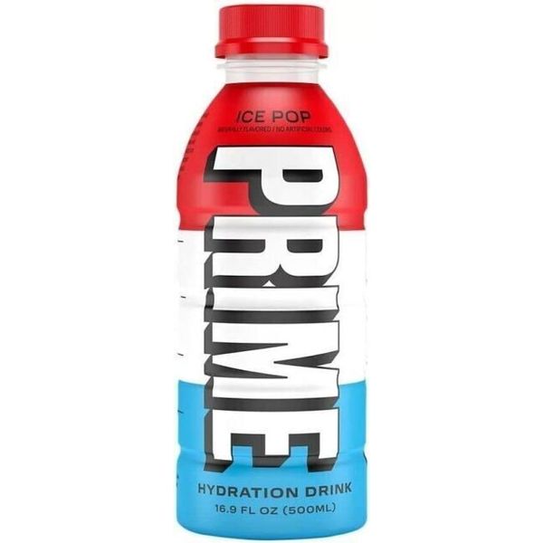 PRIME HYDRATION DRINK ICE POP FLAVOR RARE HARD TO FIND IN HAND LOGAN PAUL KSI