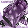 Pet Stroller 4 Wheels,3-in-1 Foldable Dog Stroller w/Storage Basket&Cup Holder