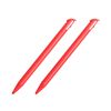 FPC 2x Red Replacement Stylus Touch Screen Pens, Compatible with Nintendo NEW 3DS XL
