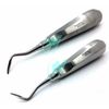 2 French Steel Right Left Dental Extracting Root Tip Elevators DEL 302 303
