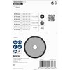 Bosch 1x PRO Backing Pad for Small Angle Grinders, M10, Soft (Ø 100 mm, Professional Accessory Small Angle Grinder)