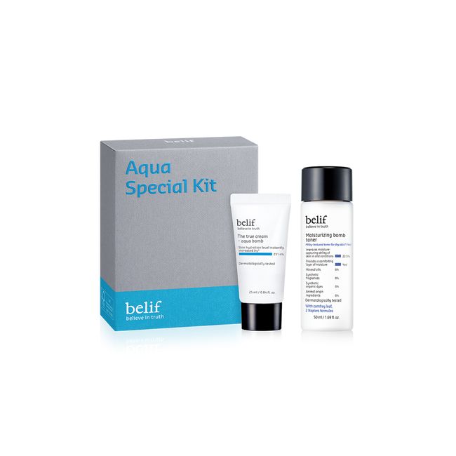 [Belif] Aqua Bomb Special Kit (Aqua Bomb 25ml + Toner 50ml)