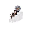 SSWBasics 4, 6, 8, 10 inch Square Nesting Clear Acrylic Display (4 Risers)