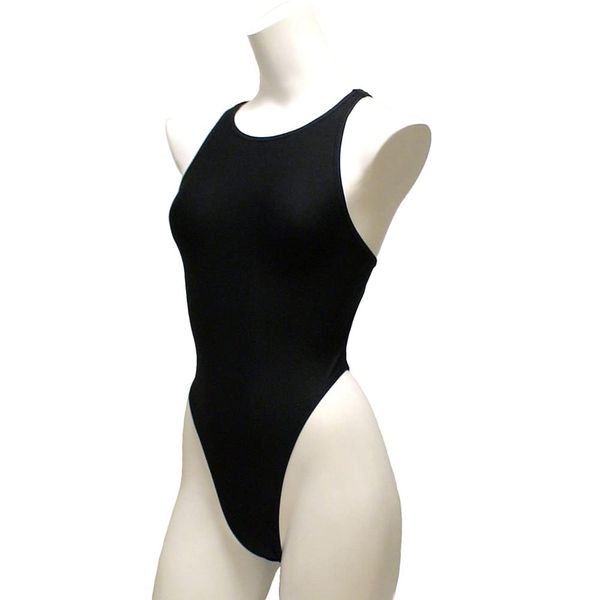 354158 Japanese Black Leotard Rhythmic Leotard Gymnastics Leotard Competitive Leotard 2-Way (LL)