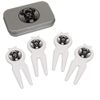Azeeda 'Cane Corso' Golf Divot Tool/Repair Fork Gift Set (GO00063846)