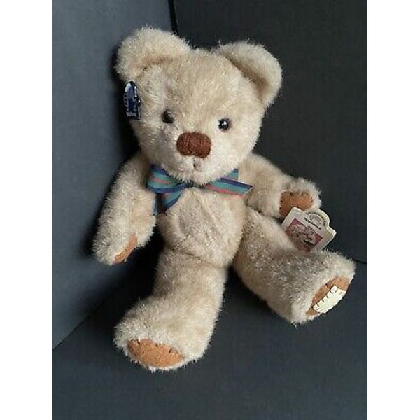 Applause Teddy Bear Stuffed Brown Bear Plush With Tags VTG  (T)