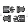 Cressi Reaction/Frog Plus Buckles Fins - Black