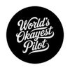 The Best Pilot in the World Funny Flying Aviation PopSockets Adhesive PopGrip
