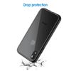 JETech Case for iPhone XR 6.1-Inch, Shockproof Transparent Bumper Cover (Black)