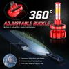 For 2016 2017 2018 Nissan Maxima 6pc LED Headlight Hi/Lo+Fog light Combo Bulbs